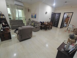 Living Room in 3 BHK Apartment at Gaur Saundaryam, Tech Zone 4 Greater Noida – for Rent