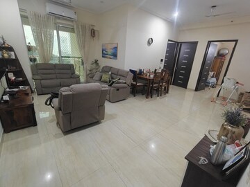 Living Room in 3 BHK Apartment at Gaur Saundaryam, Tech Zone 4 Greater Noida – for Rent