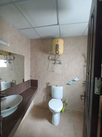 Bathroom in 3 BHK Apartment at ABA Cherry County, Tech Zone 4 Greater Noida – for Rent