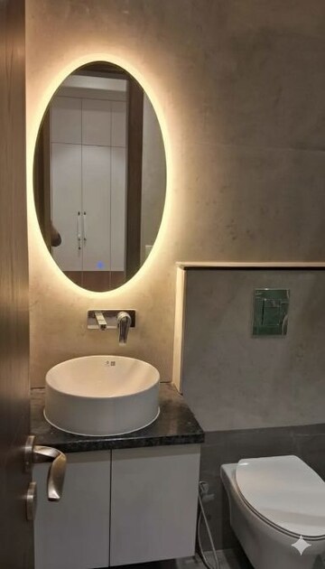 Bathroom in 3 BHK Builder Floor at Kalkaji – for Rent