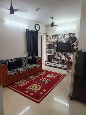 Living Room in 2 BHK Apartment at Godrej Greens, Undri – for Rent