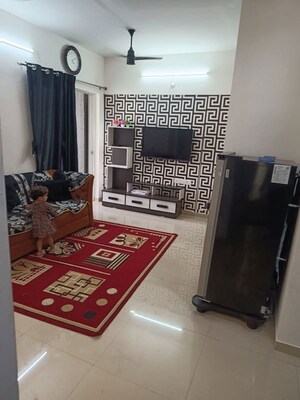 Living Room in 2 BHK Apartment at Godrej Greens, Undri – for Rent