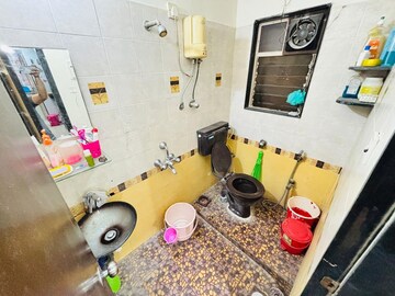 Bathroom in 1 BHK Apartment at Bhoomi Park, Malad West – for Rent