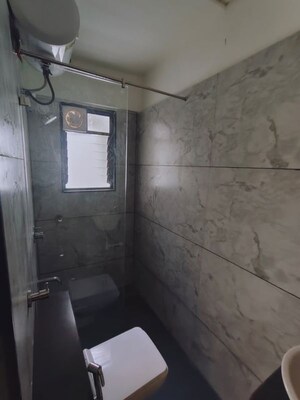 Bathroom in 3 BHK Apartment at Baner – for Rent
