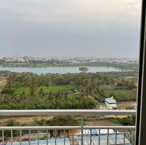 Balcony in 1 BHK Apartment at Rohan Upavan, Byrathi – for Rent