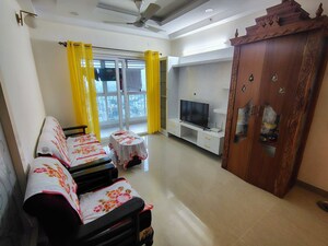 Living Room in 3 BHK Apartment at Mantri Serenity, Kanakapura Road – for Rent