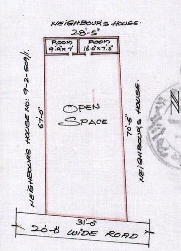  Plot – Map Location View at Langar Houz - for Sale