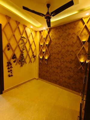 Living Room in 1 BHK Builder Floor at Dwarka Mor – for Rent