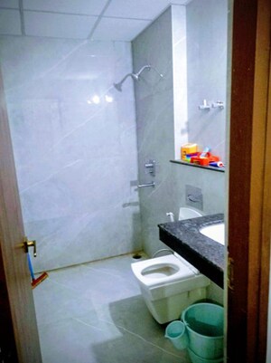 Bathroom in 3 BHK Apartment at Rishita Mulberry Villas, Sushant Golf City – for Rent