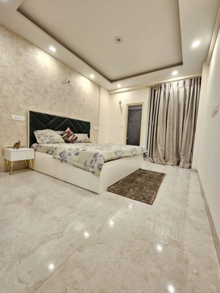 Bedroom, aura-homes 3 Bedroom 1625 Sq.Ft. Builder Floor In Patiala Road Zirakpur 9685154