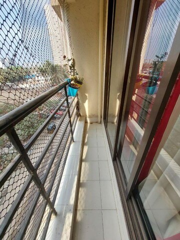 Balcony in 3 BHK Apartment at Divyam Heights, Andheri West – for Rent