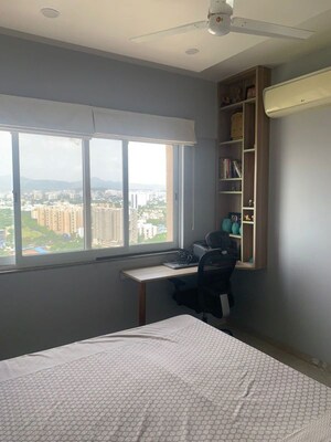 Bedroom in 2 BHK Apartment at K Raheja Reserve, Mohammadwadi – for Rent