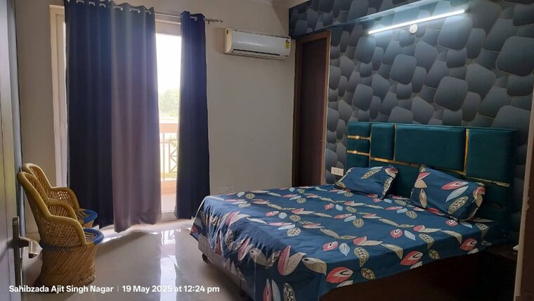 Bedroom, affinity-greens 3 Bedroom 1305 Sq.Ft. Apartment In International Airport Road Zirakpur 9689798