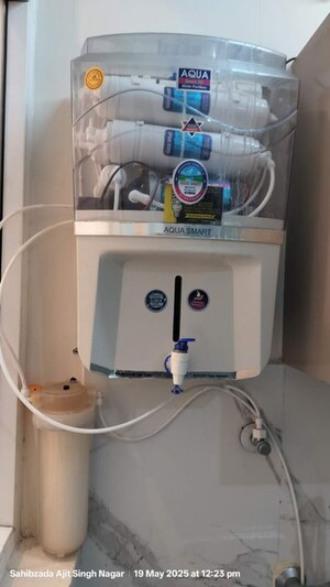 Bathroom in 3 BHK Apartment at Affinity Greens, International Airport Road – for Rent