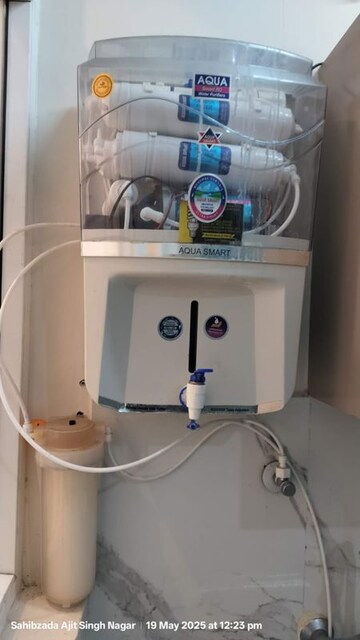 Bathroom in 3 BHK Apartment at Affinity Greens, International Airport Road – for Rent