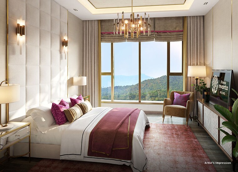 Bedroom, manpada 3 Bedroom 902 Sq.Ft. Apartment In Manpada Thane 9686799