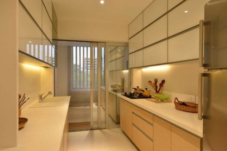 Kitchen, manpada 3 Bedroom 902 Sq.Ft. Apartment In Manpada Thane 9686799