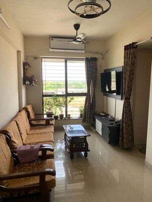 Living Room in 1 RK Apartment at Lodha Palava Crown, Dombivli East – for Rent