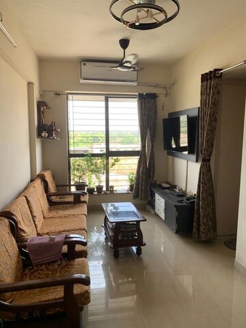 Living Room in 1 RK Apartment at Lodha Palava Crown, Dombivli East – for Rent