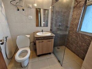 Bathroom in 1 BHK Apartment at Nimbus The Golden Palm, Sector 168 – for Rent