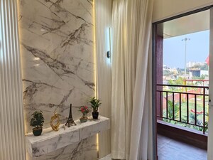 Balcony in 2 BHK Apartment at Kumar Pratham, Moshi – for Rent