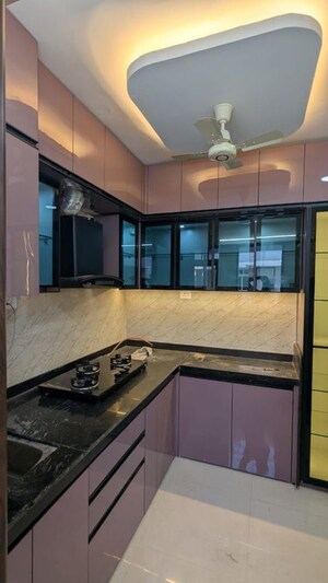 Kitchen in 1 BHK Apartment at Alliance Fortuna Blue, Lower Parel – for Rent