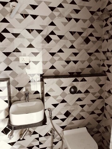 Bathroom in Studio Apartment at Roha Vatika, Kurla East – for Rent