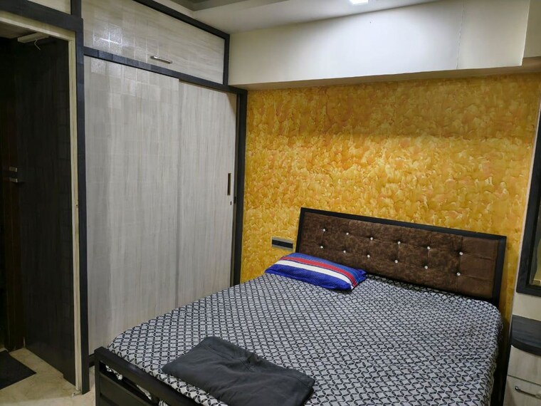 Bedroom, omkar-vive 1 Bedroom 400 Sq.Ft. Apartment In Kurla Mumbai 9690570