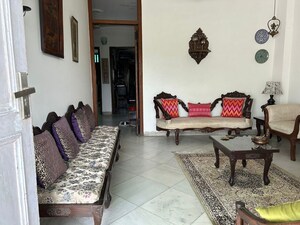 Bedroom in 3 BHK Builder Floor at Chittaranjan Park – for Sale