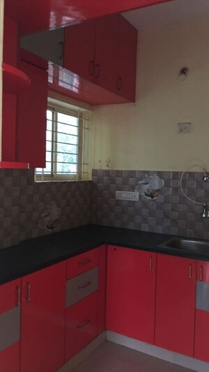 Kitchen in 1.5 BHK Apartment at Electronic City Phase I – for Rent
