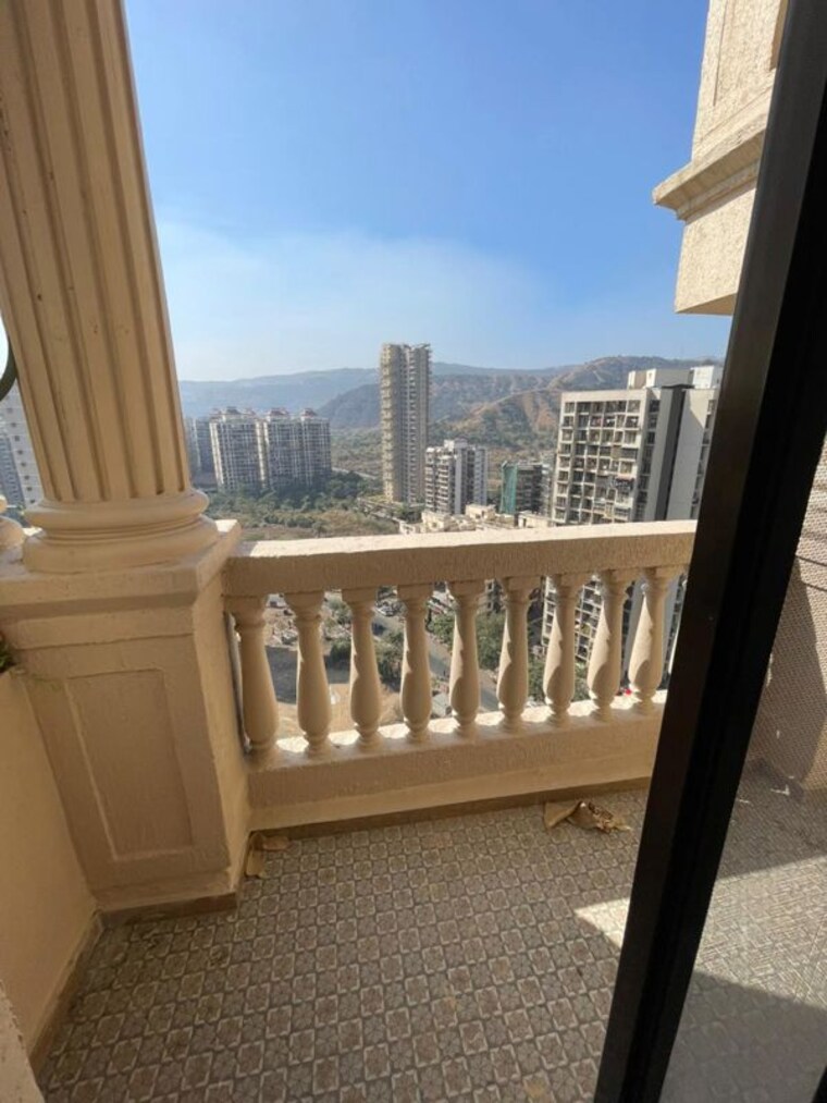 Balcony, paradise-sai-symphony 2 Bedroom 639 Sq.Ft. Apartment In Kharghar Navi Mumbai 9690649