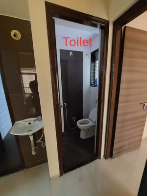 Bathroom in 1 BHK Apartment at Siddharth Geetanjali Heights, Kharghar Sector 34c – for Sale