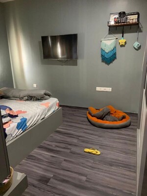 Master Bedroom in 2 BHK Apartment at Lodha Splendora, Ghodbunder Road – for Rent