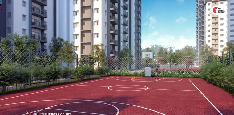 Exterior View, my-home-tridasa 2 Bedroom 1253 Sq.Ft. Apartment In Tellapur Hyderabad 9690839