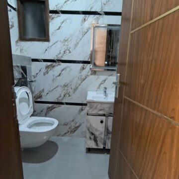 Bathroom in 2 BHK Builder Floor at Chattarpur – for Rent