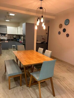 Team Area in 3 BHK Apartment at Scion Greenmist, Kalyan Nagar – for Rent