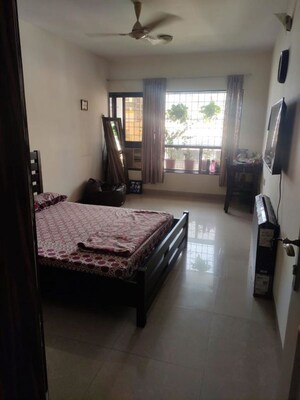 Bedroom in 3 BHK Apartment at Sutrim Apartment, Khar West – for Rent