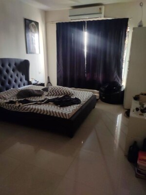 Living Room in 3 BHK Apartment at Sutrim Apartment, Khar West – for Rent