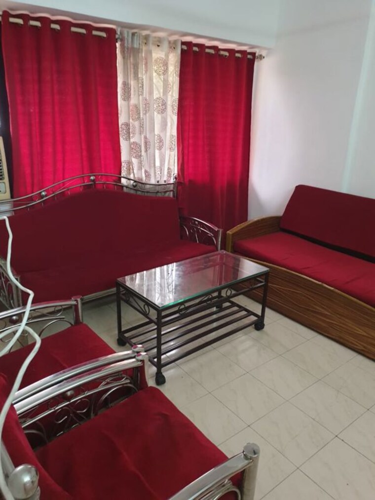 Living Room, ganga nagar 1 Bedroom 630 Sq.Ft. Apartment In Ganga Nagar Rishikesh 9691466