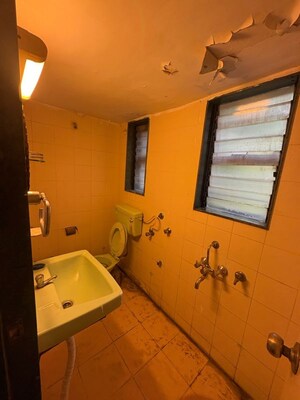 Bathroom in 1 BHK Independent House at Model Colony – for Rent