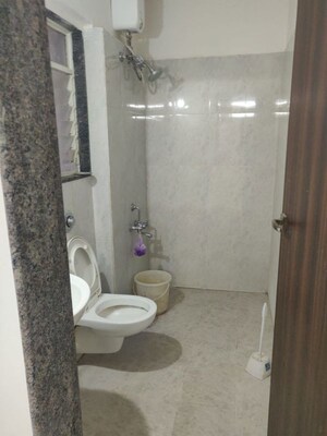 Bathroom in 3 BHK Apartment at Puranik Aldea Anexo, Baner – for Rent