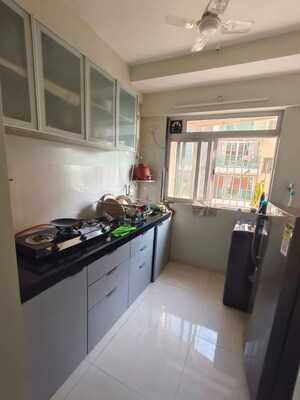 Kitchen in 1 BHK Apartment at Anand Nagar Society, Juhu – for Rent