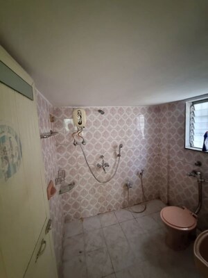 Bathroom in 2 BHK Apartment at Green Acres Apartment, Waghbil – for Rent