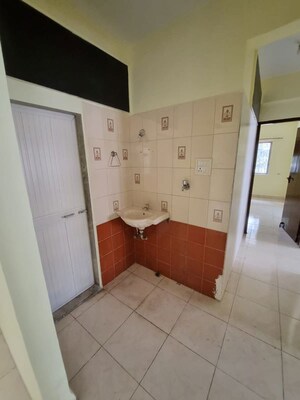 Bathroom in 2 BHK Apartment at Green Acres Apartment, Waghbil – for Rent