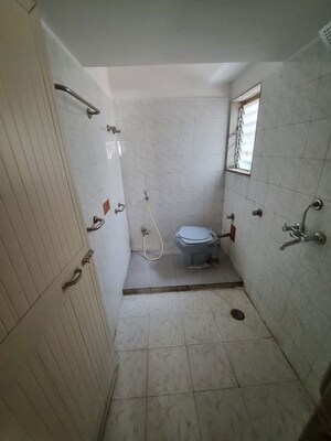 Bathroom in 2 BHK Apartment at Green Acres Apartment, Waghbil – for Rent