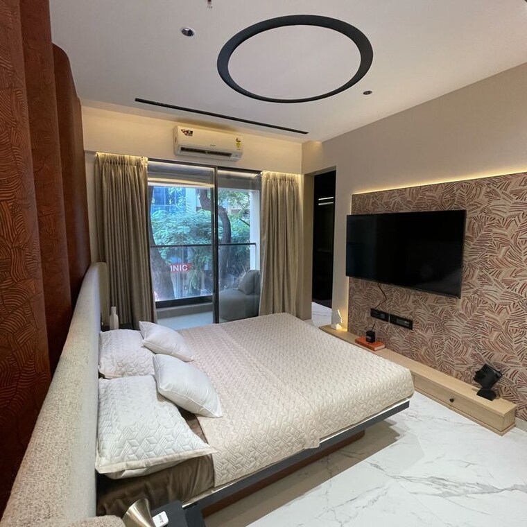 Bedroom, gulmohar colony 3 Bedroom 1240 Sq.Ft. Apartment In Gulmohar Colony Mumbai 9474524