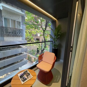 Balcony in 3 BHK Apartment at Gulmohar Colony – for Sale