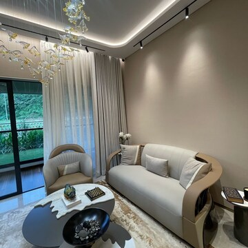 Living Room in 3 BHK Apartment at Chandivali – for Sale