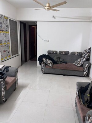 Living Room in 2 BHK Apartment at Saheel Itrend Life, Wakad – for Rent