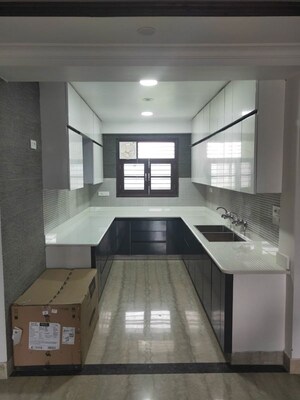 Kitchen in 3 BHK Builder Floor at Sushant Lok 2, Sector 57 – for Rent